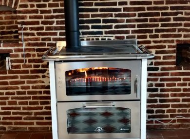 Cuisinière bois - Ivoire - De Manincor D8