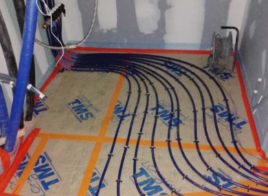Plancher chauffant
